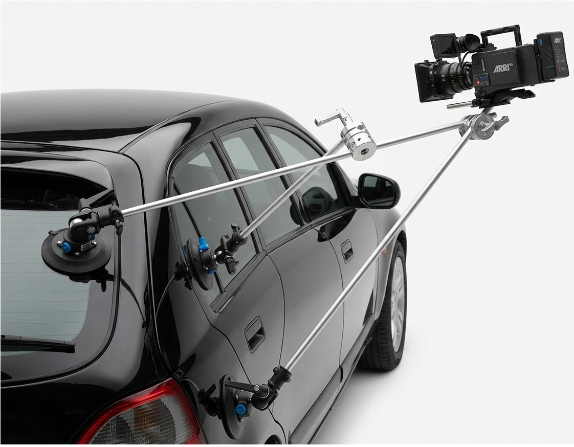 Movie grip car mount